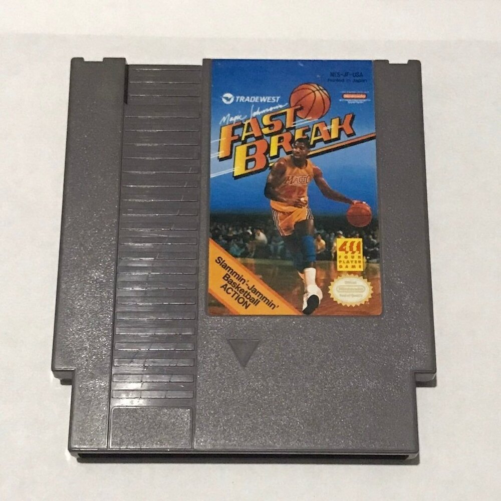 Nintendo NES Magic Johnson's Fast Break
